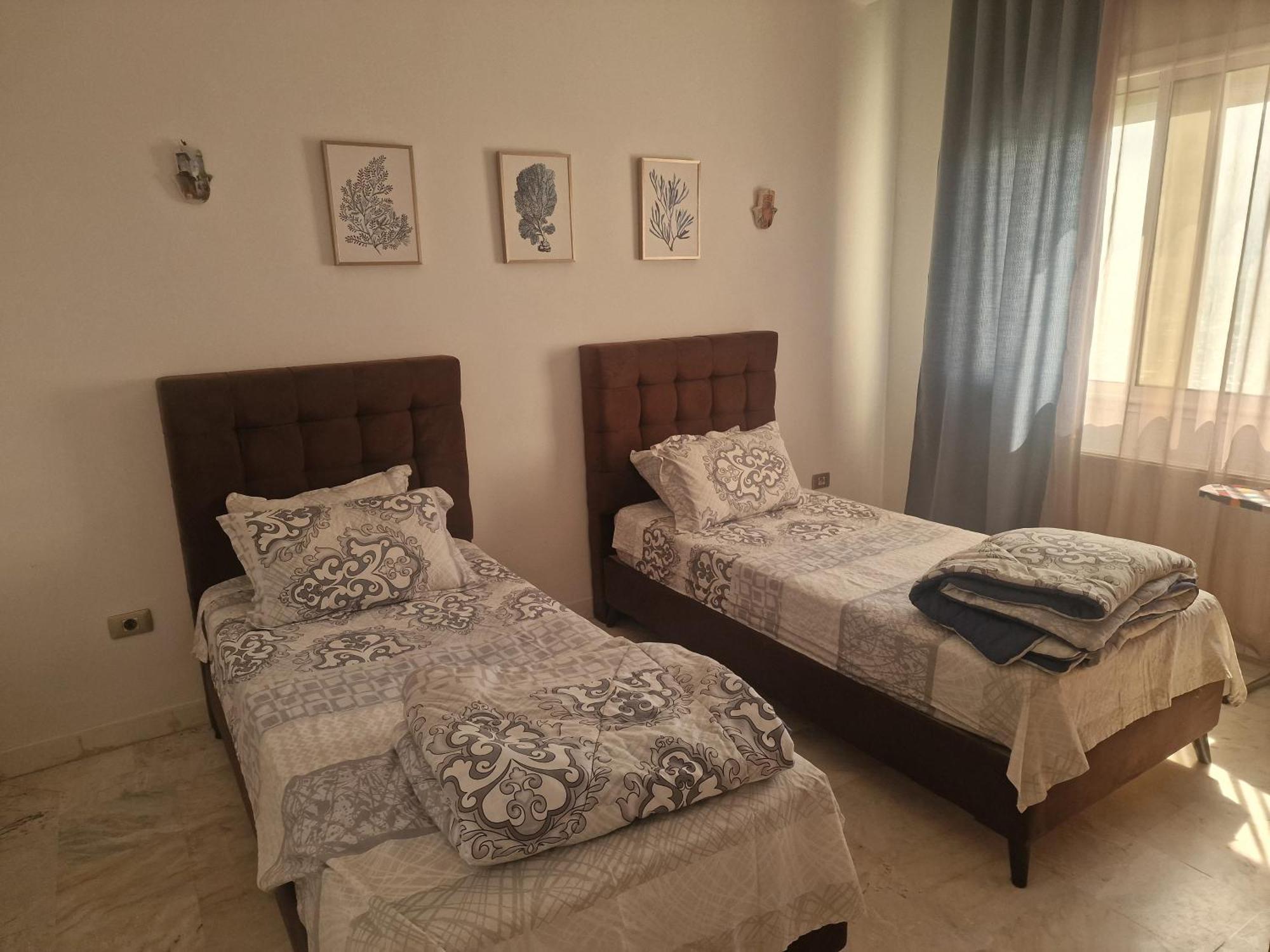 The Bleu Sea Apartment Tunis Bagian luar foto